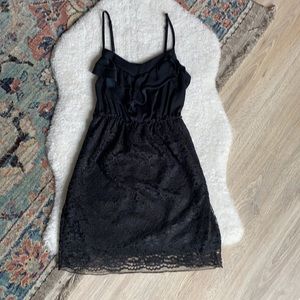 XS Black strappy dress